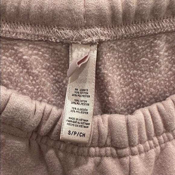 Skims cotton fleece sweatshirt and sweatpants. Dusk color - Picture 4 of 7